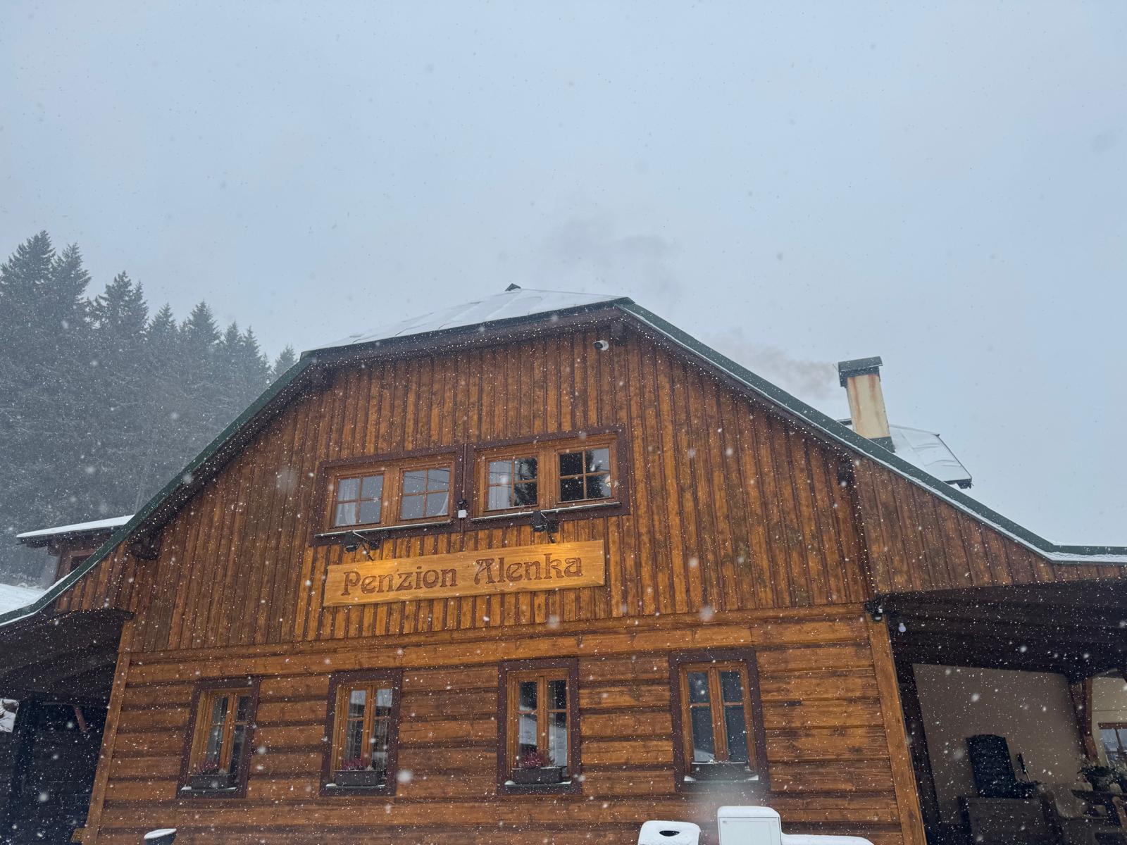Exteriér penzionu