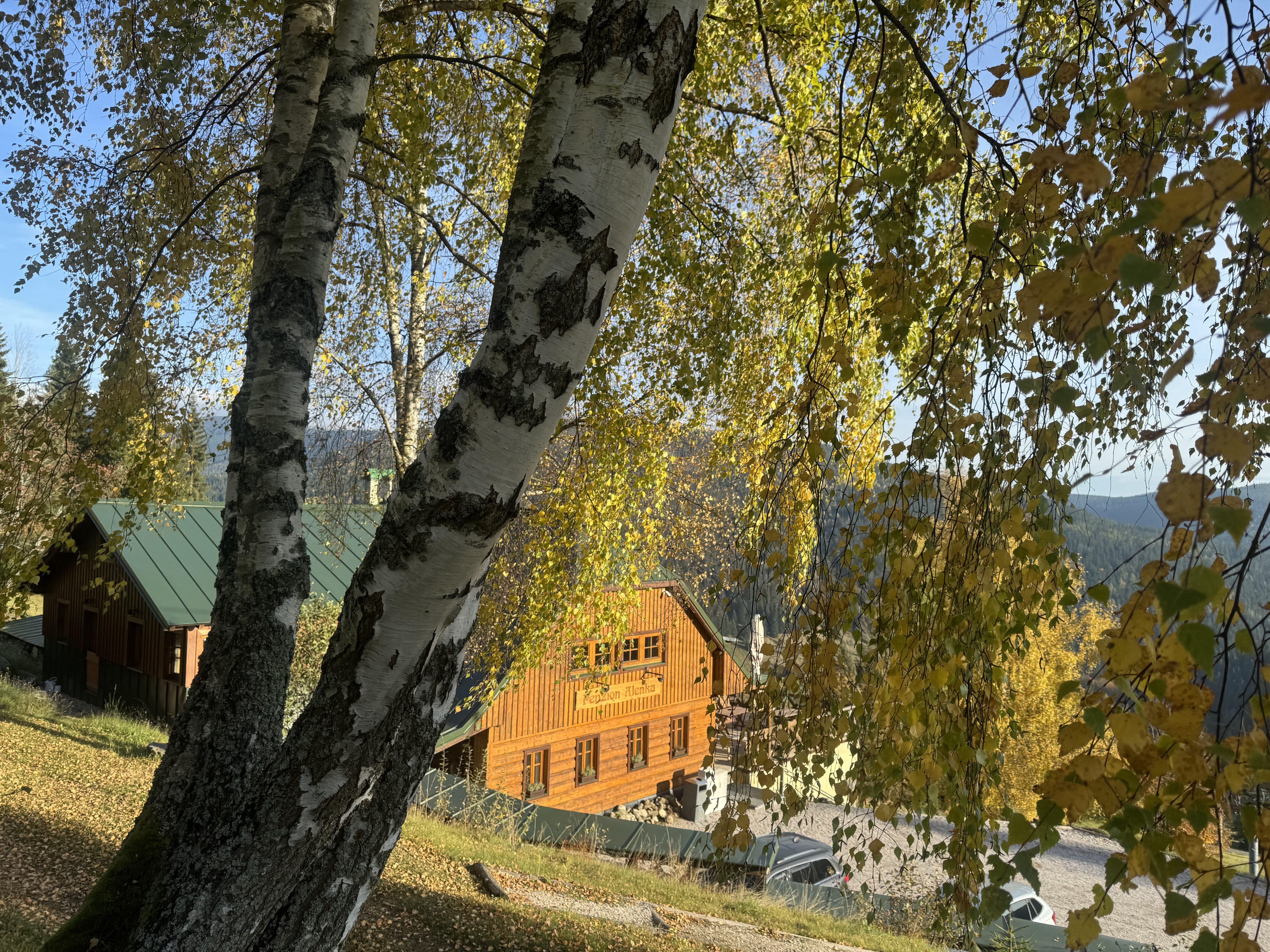 Penzion na jaře
